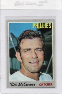 Tim McCarver 1970 Topps # 90 Philadelphia Phillies - Picture 1 of 2