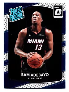 2017-18 Donruss Optic #187 Bam Adebayo Rated Rookie - Bild 1 von 2