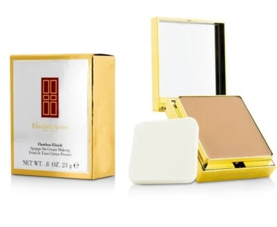2 × Elizabeth Arden Flawless Finish Sponge-On Cream Makeup 23g - 57 Chestnut - Image 1 of 2