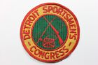 Vintage DETROIT SPORTSMEN'S CONGRESS Emblem Patch