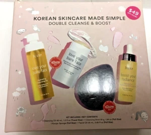 JULEP Korean Skincare Made Simple Double Cleanse & Boost New (Imperfect Box) - Picture 1 of 4