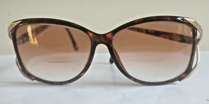 Vintage Christian Dior Glasses Frames Only Gold Tone Tortoise Shell - Picture 1 of 9