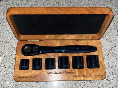 Juego de enchufes Craftsman 2007 edición limitada titanio 3/8 bajo número de serie 00009  Foto 1 de 4