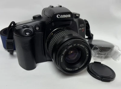 Canon EOS Elan 7 Camera and 35-80mm Lens-TESTED! 9704 - Image 1 of 4