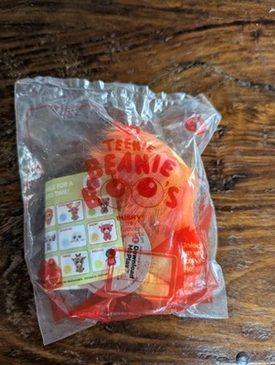 McDonald's Ty Teenie Beanie Boos Bushy Lion #1 Happy Meal Toy 2017 - Image 1 of 2