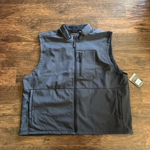 Ridgecut Toughwear Tech Vest NWT Mens Size 3XL Blue Fleece Lined Workwear - Picture 1 of 8