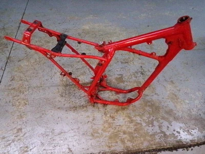 Cuadro deportivo doble Honda XL350R 1984 Foto 1 de 4