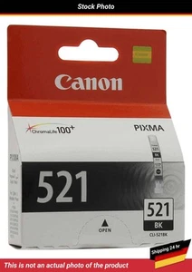 2933B004 Canon PIXMA MP630 Ink Cartridge Black - Afbeelding 1 van 4