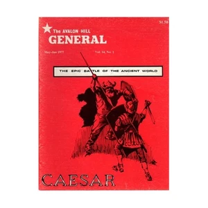 Avalon Hill General Mag Vol. Mag 14, #1 "César en Alesia" en muy buen estado - Imagen 1 de 1
