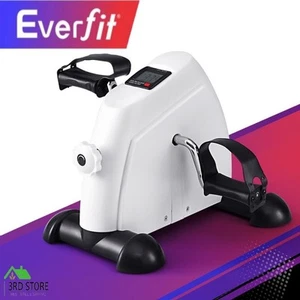 Everfit Pedal Exerciser Mini Exercise Bike Cross Trainer Under Desk Bike White - Picture 1 of 10