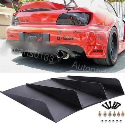 Rear Diffuser Spoiler Bumper Lip Splitter Lower ABS for Honda S2000 Convertible - Image 1 of 4