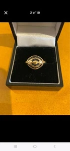 10ct Gold Sapphire Ring - Picture 1 of 10