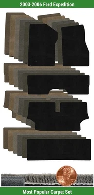 Juego de alfombrillas Ultimat personalizadas para Ford Expedition 2003-2006 (5 piezas) #LYL Foto 1 de 4