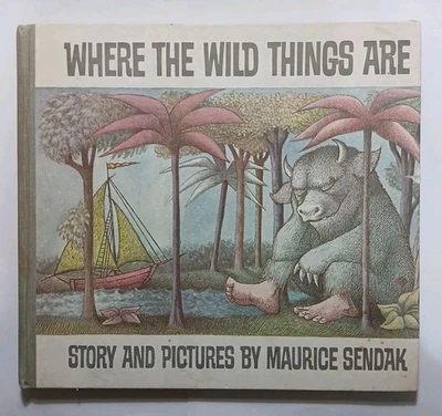 Where The Wild Things Are by Maurice Sendak 1963 Hardcover Early Printing — 第 1/4 张图片