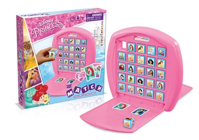 T.O.P. Game of Match The Crazy Cube Game Disney Princess Play For 2 Ages 4 And Up