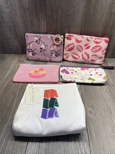 Lote de 5 Bolsas/bolsas de maquillaje IPSY Glam - Varios diseños/marcas - Imagen 1 de 7