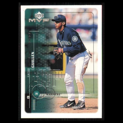 Tarjeta de béisbol Carlos Guillén #193 1999 Upper Deck MVP Seattle Mariners MLB casi nueva Foto 1 de 3