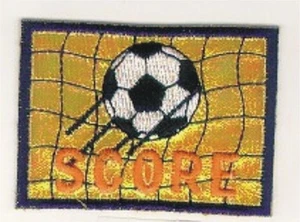 Parche bordado de goles de fútbol americano amarillo - Imagen 1 de 1