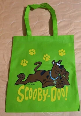 Scooby-Doo! Bolso de compras/tote/regalo verde vibrante grande con asa 🆕🆓 ¡Envío! Foto 1 de 4
