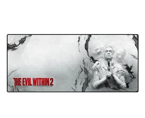 Evil Within Oversized Mousepad Mauspad XXL 80x35cm Anti-Rutsch Stoff NEU OVP - Bild 1 von 3