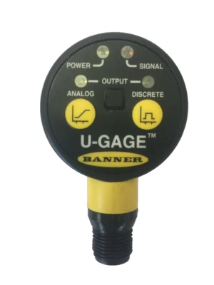 BANNER T30UUPAQ ULTRASONIC SENSOR U-GAGE GOOD USED. - Image 1 of 4