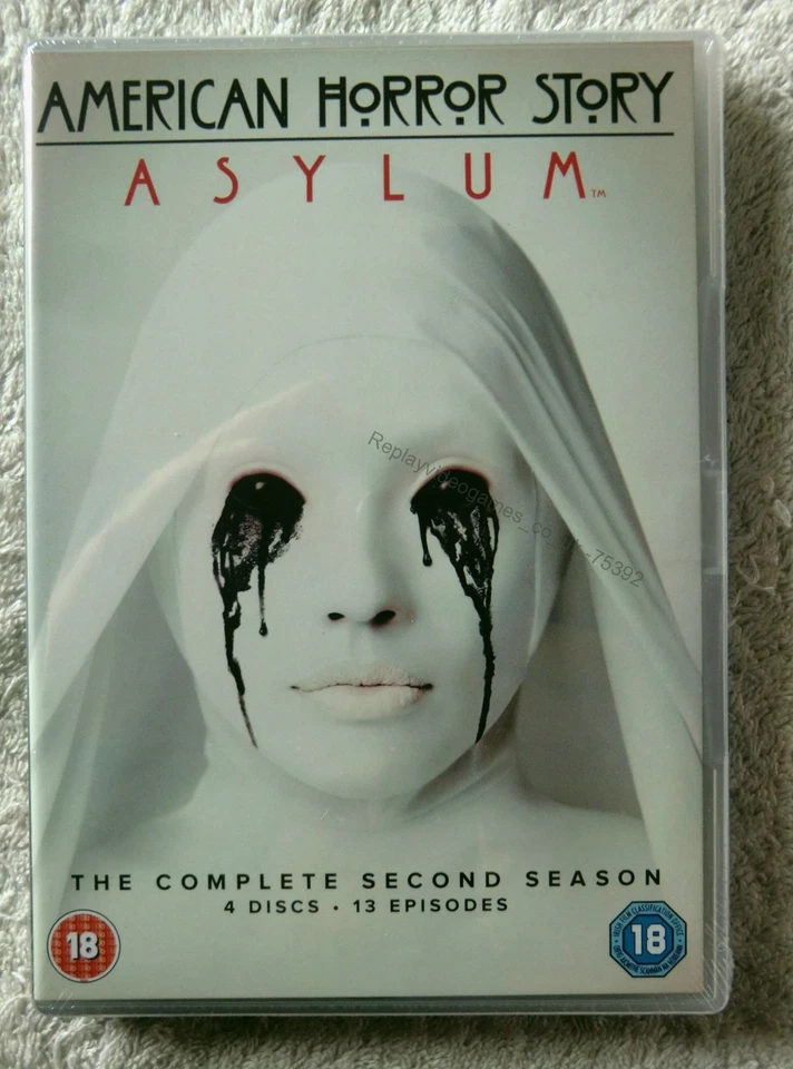 75392 DVD - American Horror Story Asylum Season 2 [NEW / SEALED]  2013  56676010 - Image 1 of 1