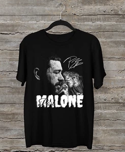 Post Malone signiert schwarz Unisex Tee alle Größen T-Shirt HOT NEU 2F512 - Bild 1 von 3