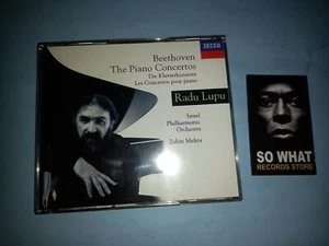Beethoven - The Piano Concertos. Radu Lupu Zubin Mehta. Box 3 CD Decca - Picture 1 of 1