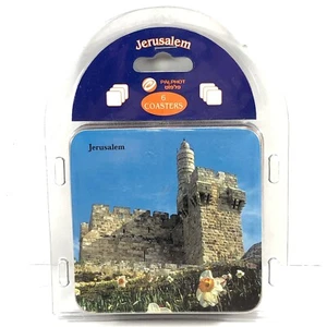 Getränkeuntersetzer, 6er Set aus Jerusalem - neu versiegelt - Bild 1 von 4