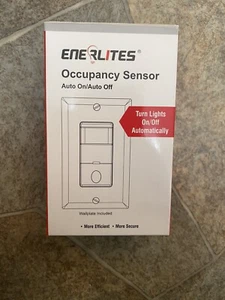 "NEW" Enerlites Occupancy Sensor Switch DWOS-J-W - Picture 1 of 7