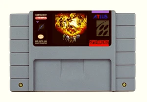 Shin Megami Tensei II 2 SNES 16-Bit Game Cartridge USA NTSC English - Picture 1 of 2