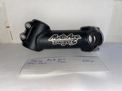 SALSA MOTO ACE Bicicleta Alta Elevación VÁSTAGO 110 mm 28.6/1-1/8" x 26.0 Manillar Foto 1 de 4