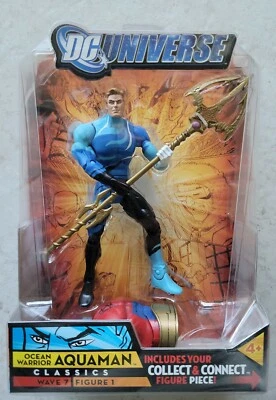 NEW DC UNIVERSE CLASSICS OCEAN WARRIOR AQUAMAN ACTION FIGURE 2008 MATTEL! c54 Foto 1 de 2