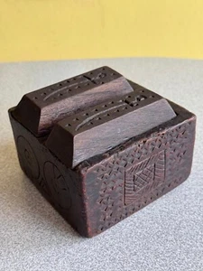 Ottoman period wooden storage box, Wooden box, Antique wooden box - Picture 1 of 10
