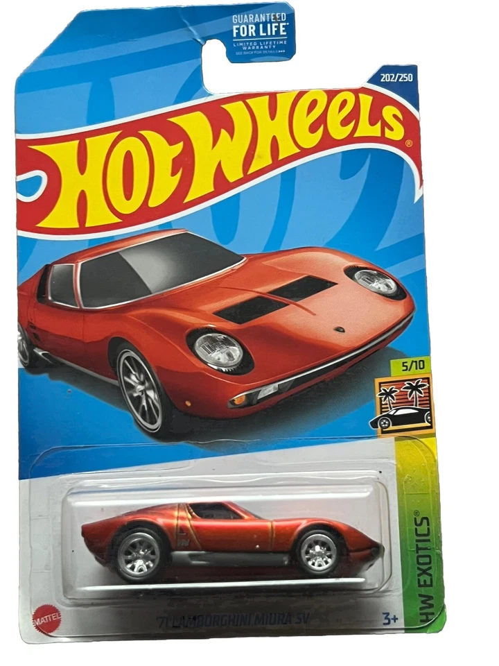 Lamborghini Miura Sv 2022 Hot Wheels Super Treasure Hunt 71 🙌 Foto 1 de 2