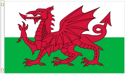 Wales Polyester Flag - Choice of Sizes - Image 1 of 3
