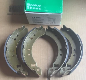 Veco VX602 (BS502) Brake Shoes suit Ford Capri Escort Volvo 343 340 Daf 46 66 - Picture 1 of 3