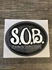 SOB Spirits Brewing Beer Brewery STICKER - DECAL NEW Oskar Blues Distillery