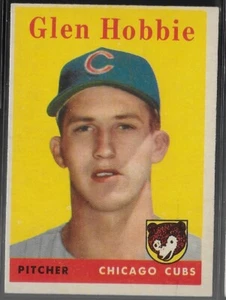 1958 Topps Baseball Glen Hobbie #467! Geringer Versand für mehrere Artikel! - Bild 1 von 2