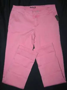 ~~NUEVOS~~~~PANTALONES JÓVENES HURLEY CHICAS FUSCHIA ROSA - Imagen 1 de 2