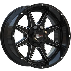 (4) 20x10 5x5.5 5x139.7 RT800 Wheels Rims Set Fit Dodge Ram 1500 Durango Dakota - Picture 1 of 3
