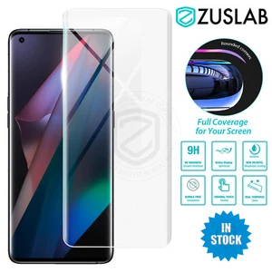 For OPPO Find X3 Pro Neo Lite ZUSLAB Full Cover Tempered Glass Screen Protector - Picture 1 of 9