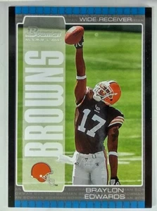 2005 Bowman Rookie Braylon Edwards  #111 Cleveland Browns Near Mint - Picture 1 of 2