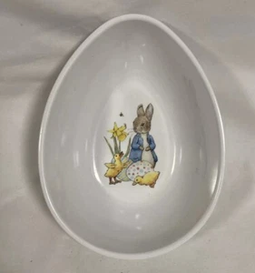 Pottery Barn Kids Peter Rabbit Melamine Childs Easter Egg Bowl 6" EPOC - Picture 1 of 5