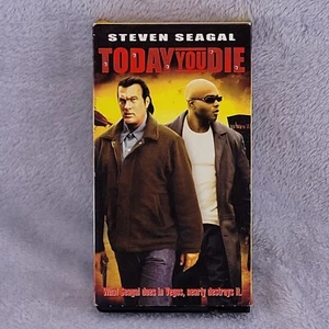 Today You Die VHS 2005 Steven Seagal Sarah Buxton Anthony Criss TESTED - Imagen 1 de 10