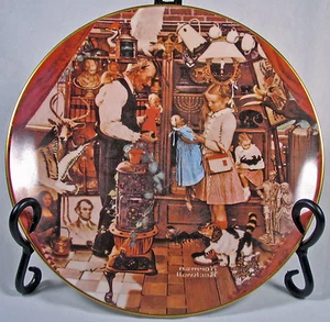 Norman Rockwell 1979 April Fool’s Day Plate Ghent Coll. - Picture 1 of 1