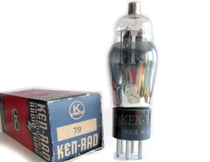 Type 79 KEN-RAD NOS Tube Valvula Lampe TSF Röhre Valvola 진공관 真空管 电子管  Valve - Picture 1 of 1