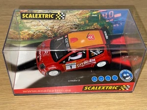 447-Scalextric TecniToys CITROEN C2 JWRC #1 Fuster Medina Ref 6166 slot car 1:32 - Imagen 1 de 4