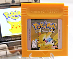 Pokemon Yellow Version - Nintendo Gameboy Color - QUICKEST SHIPPING! ⚡
