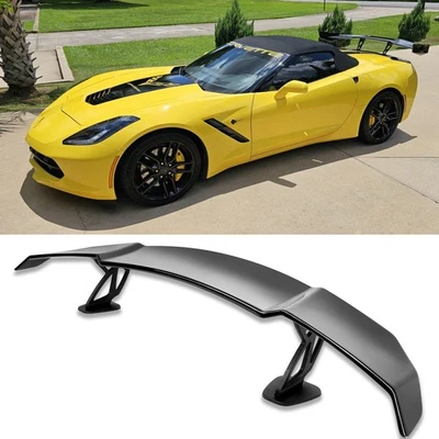 For 2014-2019 Chevy Corvette C7 ZR1 55" Rear Wing Spoiler Trunk Spoiler GT Style Foto 1 de 4
